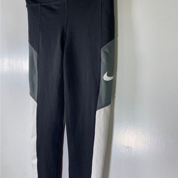 Nike Small Black, White and Grey Trophy Tight Leggings - Picture 2 of 6